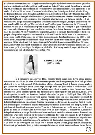 Les Luttes Anticoloniales: Samory Touré (1835-1900)